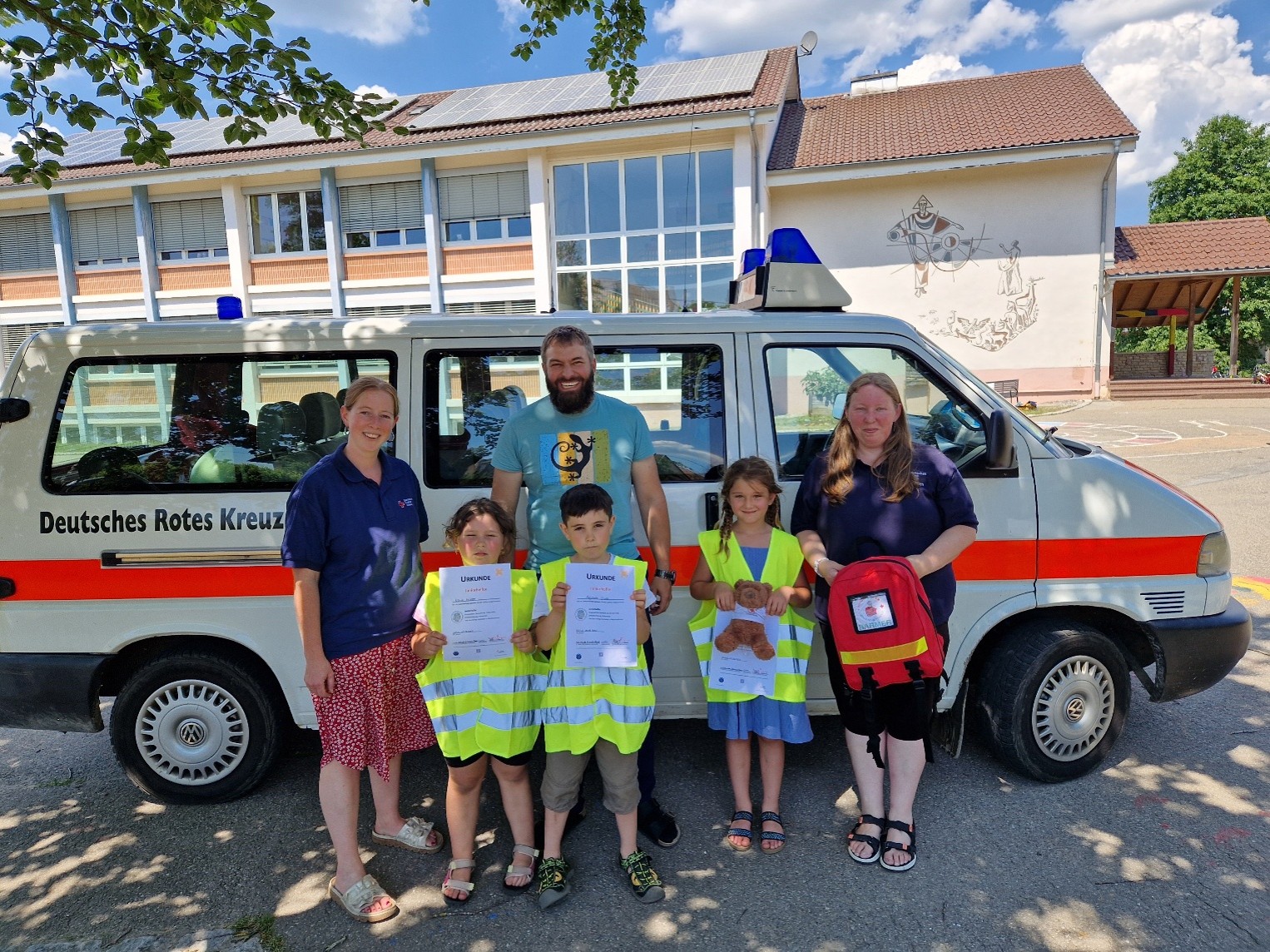 3 neue Juniorhelfer